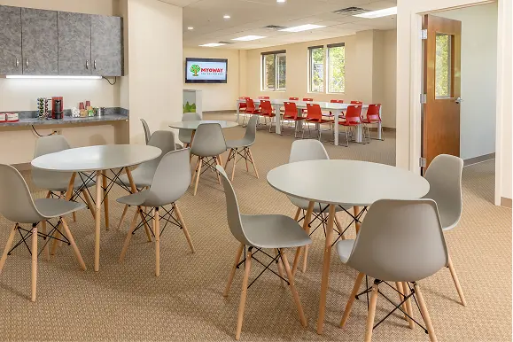 The MyoWay Centers for Kids learning room set for a parent evening